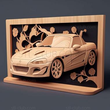 3D мадэль Honda S2000 (STL)